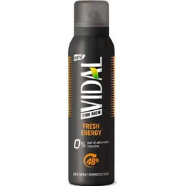 Vidal Fresh Energy Deodorant Spray 48h 3x150 ml