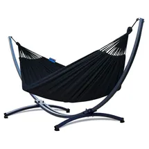 Potenza Hängematte XXL Schwarz/Grau