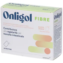 Onligol Ballaststoff-Sachets Pfirsich-Geschmack