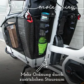 moin minis hinteres Gepäcknetz für Urban Arrow Family/Next Lastenrad