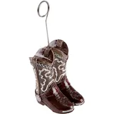 Beistle 50930 Cowboystiefel Foto-Ballon-Halter