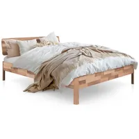 Byoak Massivholzbett, Kernbuche, Holz, Echtholz,Buche, 180x200 cm, Schlafzimmer, Betten