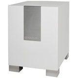 quadral Qube CS10 Subwoofer - Hochglanz weiss