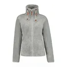 ICEPEAK Colony S8 Midlayer flauschige Fleecejacke Damen 810 - light grey XL