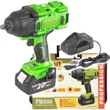 PROCRAFT PWA80-1B-C inkl. 1 x 4,0 Ah + Koffer