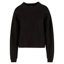 URBAN CLASSICS Wide Basic Oversized Pullover Black S