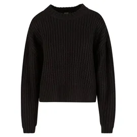 URBAN CLASSICS Wide Basic Oversized Pullover Black S