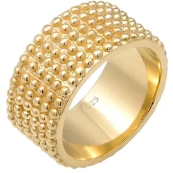 Elli Basic Bandring Dots Trend Cool 925 Silber Ringe   Damen 