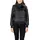 Armani Exchange Damen Icon Project Logo Patch Kurze Länge Jacke Schwarz M, Schwarz, 38 - 38