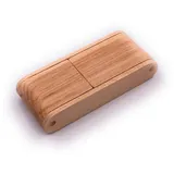 H-Customs Holz Box zum aufklappen USB Stick 32 GB Speicher USB 2.0