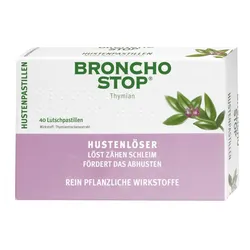 BRONCHOSTOP THYMIAN HUSTENPASTILLEN 40 Stück