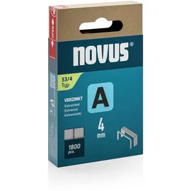 Novus TOOLS Feindrahtklammern Typ 53 1800 St. Abmessungen (L x B) x 11.3mm