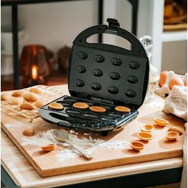 Adler Nussbackautomat - backt 12 Stück, kompakt und einfach zu bedienen