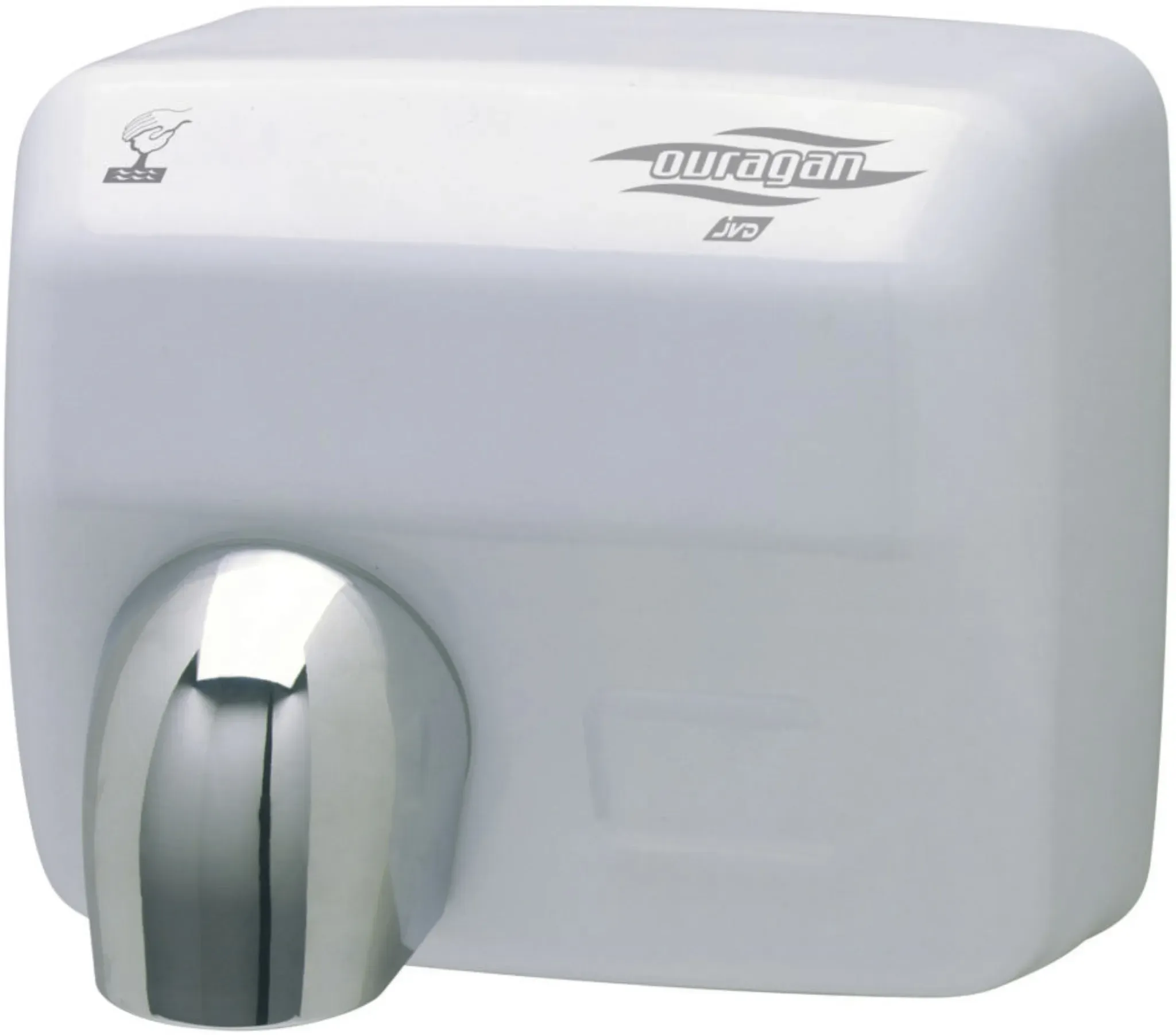 Automatischer Händetrockner Ouragan Weiß