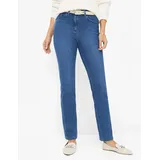 RAPHAELA by BRAX Damen, Five-Pocket-Hose Style LORA, denim blau, Gr. 50