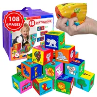 MAGDUM 18 Spielwürfel Baby - Bausteine für Kinder ab