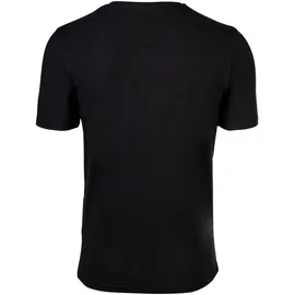 s.Oliver Herren T-Shirt, 2er Pack - Basic, Rundhals, einfarbig, Schwarz 2XL