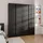 masseno Drehtürenschrank CAGLIARI 200 x 239 x 61,9 cm Schwarz