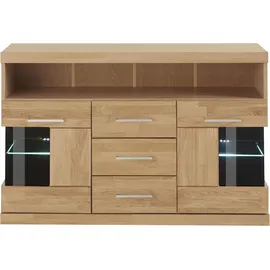 Home Affaire Sideboard »Ribe«, Breite 125 cm braun