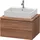 Duravit L-Cube 72x54,7cm, Nussb Nat, f Kons, 2 Schub.