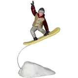 Lemax Lemax-22048-269 Trickster, Weihnachtsdorf, Weihnachtsfiguren, Ski-Abfahrt