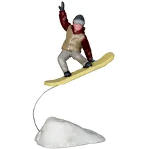 Lemax Lemax-22048-269 Trickster, Weihnachtsdorf, Weihnachtsfiguren, Ski-Abfahrt