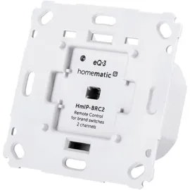 eQ-3 Homematic IP Wandtaster für Markenschalter 2-fach, Schaltaktor (152000A0)