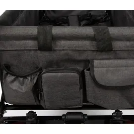 Small Foot Company Bollerwagen mit Dach silber