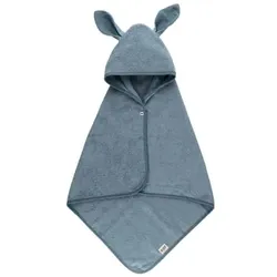 BIBS Kapuzenhandtuch Kangaroo Petrol