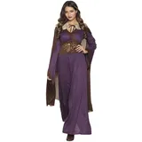 Boland - Kostüm für Erwachsene Wahrsagerin Gypsy Esmeralda, kurzes Kleid und Kopftuch, Zigeunerin, Hellseherin, Kostüm, Karneval, Mottoparty - 40-42