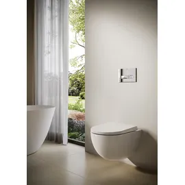 Kludi Resa D Wand-WC mit WC-Sitz Weiß glänzend