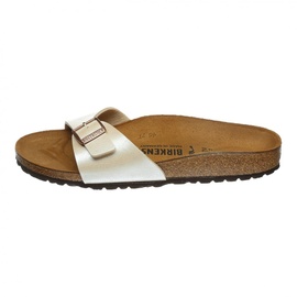 Birkenstock Madrid Vegan Birko-Flor schmal graceful pearl white 41