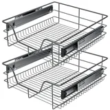Kesser Teleskopschublade 30-60 cm Edelstahl