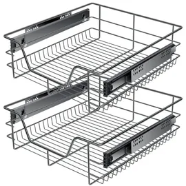 Kesser Teleskopschublade 30-60 cm Edelstahl