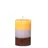 Broste Copenhagen Blockkerze Rustik Rainbow 7,5 cm beige