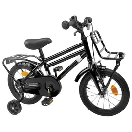 vidaXL Kinderfahrrad 16 Zoll schwarz