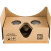 Headmount Google 3D VR Brille braun