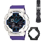 G-SHOCK Casio G-SHOCK Original GA-100 SET Herrenuhr Casio-GA-100-Set045 - Schwarz/Schwarz