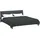 vidaXL Ganzjahresbettdecke Anthrazit 220 cm Mikrofaser