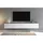 muebles slavic P & B Lowboard 180x30 cm Anthrazit/Weiß Hochglanz Holzwerkstoff