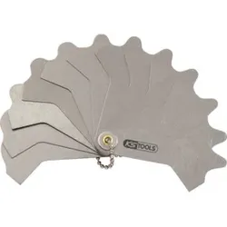 KS Tools Schweißnahtlehre, 12 Blatt, 3-12mm
