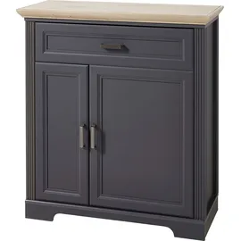 Innostyle Jasmin 93 x 102 x 41 cm grau / 2-türig, Schubfächer