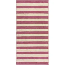 CAWÖ Lines Duschtuch 80 x 150 cm rosa