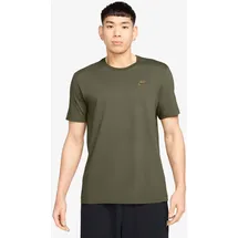 Nike Herren T-Shirt M NSW CLUB TEE, MEDIUM OLIVE/PARACHUTE BEIGE