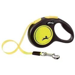 FLEXI New Neongelbes Schlüsselband L - 5m, bis 50kg - Band