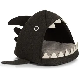 Hti-Living Katzen Körbchen Hai anthrzit