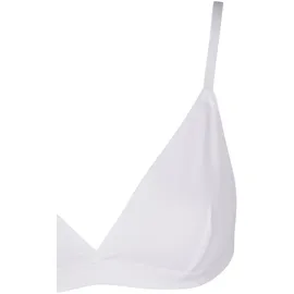 URBAN CLASSICS Ladies Basic unpadded Bra 2-Pack, - weiß,