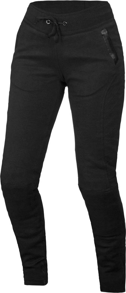 Macna Niche, femmes pantalons textiles - Noir - Court XXL