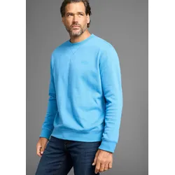 Sweatshirt, Langarm, Basic-Stil, unifarben, Rundhalsausschnitt, Gr. M (48/50), hellblau, , 92187315-M