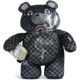 Sprayground Sip N’ Smoke Moneybear dunkelgrau/rot/schwarz/weiß